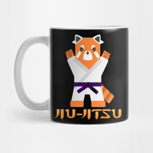 Jiu-Jitsu Red Panda -Purple Belt- Mug